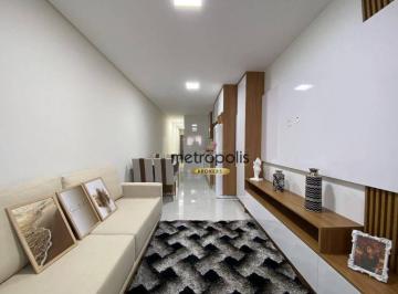 Sala · Sobrado com 3 dormitórios à venda, 100 m² por R$ 880.000,00 - Vila Camilópolis - Santo André/SP