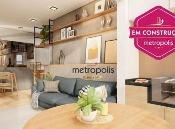 3d7eec7d131b55596a56a206745d5d9359f8c3cb · Apartamento à venda, 48 m² por R$ 421.258,61 - Assunção - São Bernardo do Campo/SP