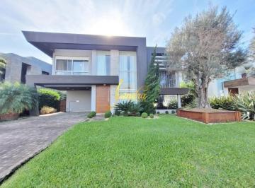 Casa · 460m² · 4 Quartos · 2 Vagas · Casa condomínio com 05 suites e piscina aquecida