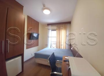 Apartamento · 18m² · 1 Quarto · 1 Vaga · Flat em Santa Paula, São Caetano do Sul/SP de 18m² 1 quartos para locação R$ 2.100,00/mes