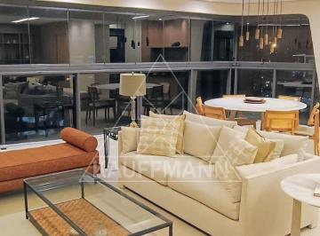 Apartamento · 134m² · 2 Quartos · 2 Vagas · Apartamento de 134m² útil para Locação na Chácara Santo Antônio - 2 Suítes, 2 Vagas, Mobiliado