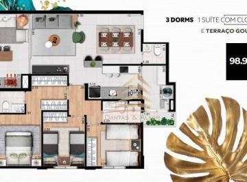 ab8ecab63d64cee743b6c911806e4553b0b60ae6 · Apartamento à venda, 98 m² por R$ 1.113.700,00 - Centro - Guarulhos/SP