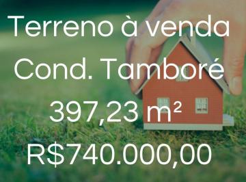 Terreno · 397m² · Terreno à venda, Condomínio Tamboré - Gávea - Uberlândia/MG