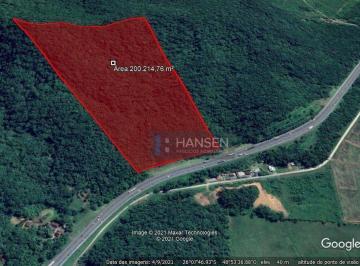 47038aa2a8563c5d33e2c1029f6899ac7d58f195 · Terreno à venda, 200.000 m² por R$ 1.050.000 - Rio Bonito (Pirabeiraba) - Joinville/SC