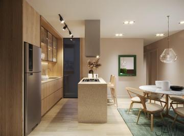 Living Integrado · Apartamento Anita Garibaldi: 68,12m² privativos, 1 suíte + 1 quarto, sacada com churrasqueira a carv