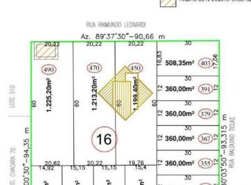 Terreno · 515m² · Lote à venda, Centro - Toledo/PR