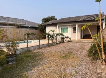 Casa · 69m² · 1 Quarto · 2 Vagas · Casa com amplo terreno, financiavel na praia do mar aberto - Palhoça