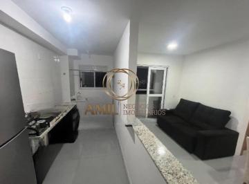 Foto 01 · Apartamento / Residencial Dumont / 2 Dormitórios / Sacada / 46,5m² / Jardim California/ Jacareí