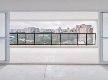 Foto 01 · Venda de Apartamento na Indianópolis com 163m, 3 suítes, 5 banheiros, 4 vagas de garagem, sala integ