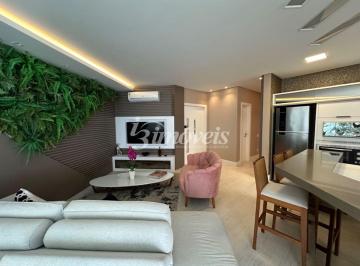 Apartamento · 128m² · 3 Quartos · 3 Vagas · Apartamento para locação anual, mobiliado, decorado e equipado, com 3 quartos (sendo três suítes), 3