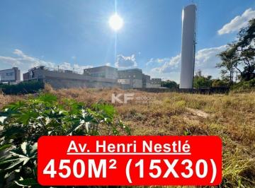 Terreno · 450m² · Terreno com 450m² residencial ou comercial à venda na Av. Henri Nestlé - Ribeirão Preto