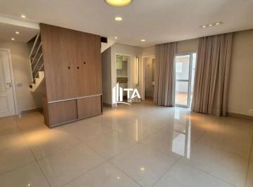 Apartamento · 136m² · 3 Quartos · 2 Vagas · Cobertura Duplex à venda 136m² com 3 suítes 2 vagas no Mansões Santo Antônio em Campinas.