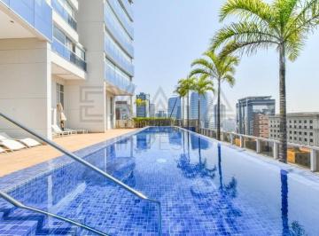 Foto 01 · Luxuoso Apartamento à venda na Vila Nova Conceição, São Paulo-SP, GARDEN com 1 quarto, 1 suíte, 3 sa