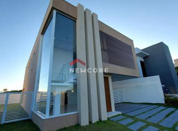 Casa · 266m² · 4 Quartos · 2 Vagas · Casa de condomínio em  Rua Caraíva - Alphaville (Abrantes) - Camaçari/BA
