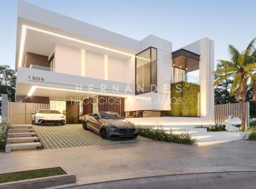 Foto 01 · Casa de luxo em condomínio à venda em Tamboré, Santana de Parnaíba-SP: 4 quartos, 4 suítes, 3 salas,