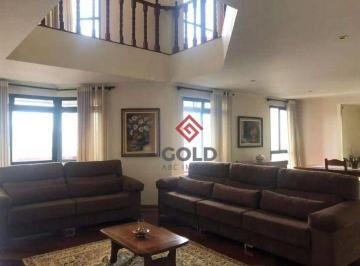 9553780be6e68af45cbbb27109d432b32cac3e00 · Apartamento Duplex com 5 dormitórios para alugar, 300 m² por R$ 10.649,17/mês - Vila Bastos - Santo