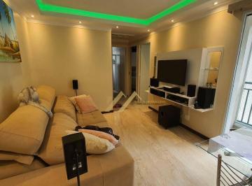 Sala de estar · APARTAMENTO A VENDA, 2 QUARTOS, 53M², R$310.000.00, CONDOMÍNIO RESERVA JARDIM AMAZONAS, JARDIM AMAZO