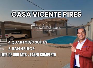 Foto 02 · Casa Vicente Pires composta por 4 quartos 6 banheiros lote de 800 mt e lazer