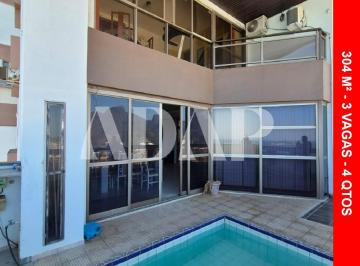 FACHADA APARTAMENTO · Apartamento duplex Frontal Mar na Barra da Tijuca, 4 quartos, 2 suítes, 3 vagas, 304m².