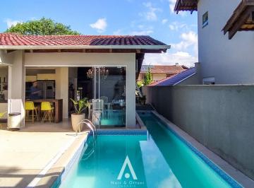Casa · 220m² · 3 Quartos · 2 Vagas · Casa com piscina no Condomínio City Figueiras, 3 quartos, sendo 1 suíte