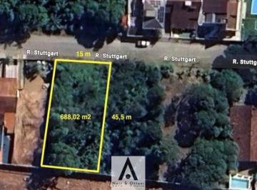 Terreno · 688m² · Excelente Terreno no Portal da Saxônia -Ponta Aguda / Blumenau