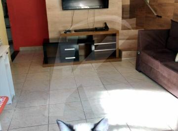 Casa · 115m² · 3 Quartos · Sobrado com  3 dormitórios, área de churrasqueira  no Parque Edu Chaves