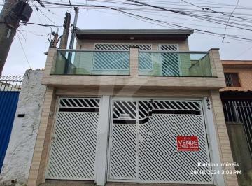 Casa · 160m² · 2 Quartos · 2 Vagas · Lindo sobrado no Jardim Brasil com 2 suítes, 2  vagas de garagem