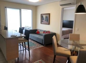 Apartamento · 47m² · 1 Quarto · 1 Vaga · Flat com ótimo preço no bairro Brooklin. Confira!