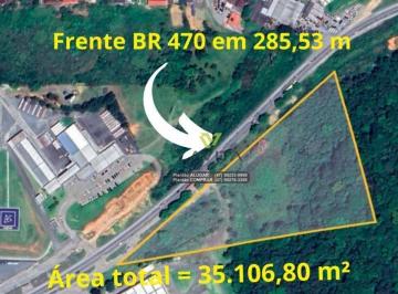 5679971e8d6b75070c371e7add3b508edd89d368 · Terreno à venda, 35.106,80m² por R$ 9.500.000 - Badenfurt - Blumenau/SC | La Vita Imóveis