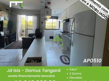 a54461a5408ae3ff33ce60cdc2a2d5f7e069af61 · Apartamento com 2 dormitórios à venda, 53 m² por R$ 243.000,00 - Jardim Ísis - Cotia/SP
