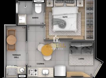 95aff2f0fe3ef8f7c9677d12b9f36cd1ca823480 · Studio com 1 dormitório à venda, 25 m² por R$ 299.183,84 - Vila Dom Pedro II - São Paulo/SP
