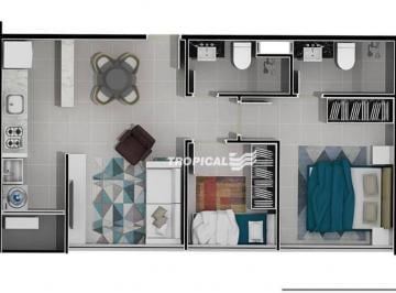 19150a4ab84eca6e0390020473aecc82606584ee · Apartamento com 2 dormitórios à venda, 48 m² por R$ 617.333,60 - Victor Konder - Blumenau/SC