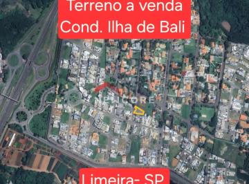 Terreno · 75m² · Lote em condomínio em  Rua Filipinas - Residencial Ilha de Bali - Limeira/SP