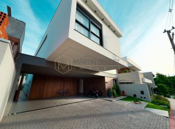 Casa · 450m² · 5 Quartos · 4 Vagas · Sensacional Sobrado com 5 Suítes em Condomínio Requintado.