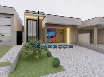 Casa · 138m² · 3 Quartos · 4 Vagas · Casa à venda em Paulínia, Vila Monte Alegre, com 3 suítes, com 138 m², condomínio terras da estancia