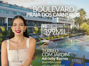 Apartamento de 1 quarto, Tamandaré · Flats em Carneiros a venda | Boulevard Rota DUE 