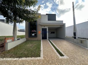 Casa · 125m² · 3 Quartos · 2 Vagas · Casa térrea com 3 dormitórios e varanda gourmet sem vizinho de fundo