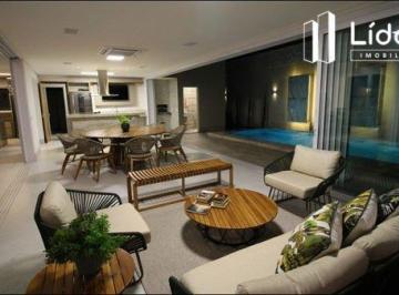 Casa · 583m² · 4 Quartos · 4 Vagas · Sobrado moderno no condomínio horizontal Jardins Lisboa.