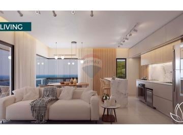 Apartamento · 166m² · 3 Quartos · 2 Vagas · Apartamento novo, pé na areia, vista para o mar, com 166,46m², 3 quartos, sendo 1 suíte, e 2 vagas, 