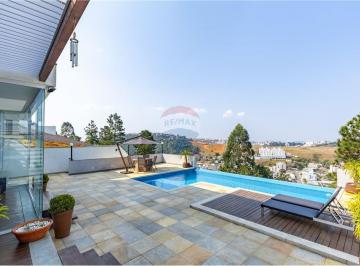 Casa · 358m² · 3 Quartos · 4 Vagas · Casa Alto Padrão 3 quartos, 3 suítes, área gourmet com piscina borda infinita, 4 vagas, Condomínio S