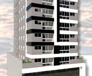 Fachada · Apartamento com 2 quartos, 56,91m², à venda em Capão da Canoa, Zona Nova
