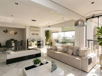 Apartamento · 210m² · 3 Quartos · 4 Vagas · Apartamento à Venda - Campo Belo, 3 Quartos,  210 m² - São Paulo