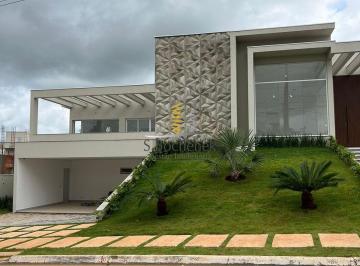 Casa · 600m² · 4 Quartos · 4 Vagas · Linda casa Araçoiaba da Serra Condomínio Evidence c/ 4 suítes + piscina + salão