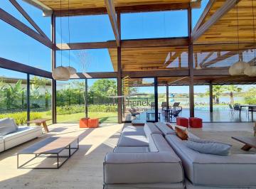 Casa · 950m² · 7 Quartos · 5 Vagas · Maravilhosa casa nova térrea para venda na Fazenda Boa Vista c/ 7 suítes
