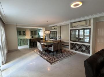 Apartamento · 254m² · 4 Quartos · 4 Vagas · Lindo apartamento locação Ed. Vogue Alphaville - 4 suítes + escritório