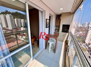 d25be5b81935f5c3a0d252cac08253ceed9ebcfb · Apartamento à venda, 85 m² por R$ 925.000,00 - Marapé - Santos/SP