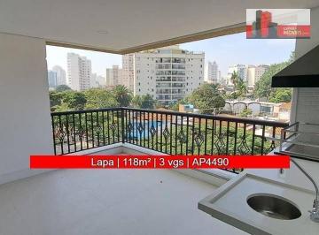 6238ae709287f21375ef5d960d2767fb1a01ea90 · Apartamento de 118m², 3 vagas, R. Cuevas, 100 - Lapa, Cond. Le Rêve