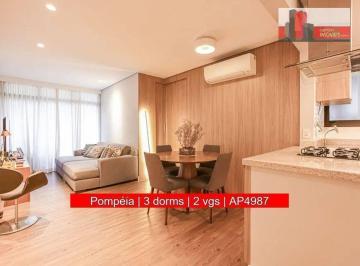 11f706b90b9aa1f6ec97955ae45af0bf9a9025f8 · Apartamento R. Dr. Miranda de Azevedo, 1251 - Pompéia, 3 dorms, 2 vgs, 89m²
