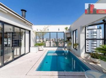 86c899a438017def5c5c9d6d719463810528610c · Cobertura R. Morais de Barros, 770 - Campo Belo, 390m², 4 sts, 5 vagas, Maison D'amboise