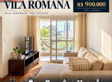 0b935105bafcc301c0569b296b876db43d08d838 · Rua Barbara Heliodora, 321 - Vila Romana, 83m², 3 dorms, 2 vagas